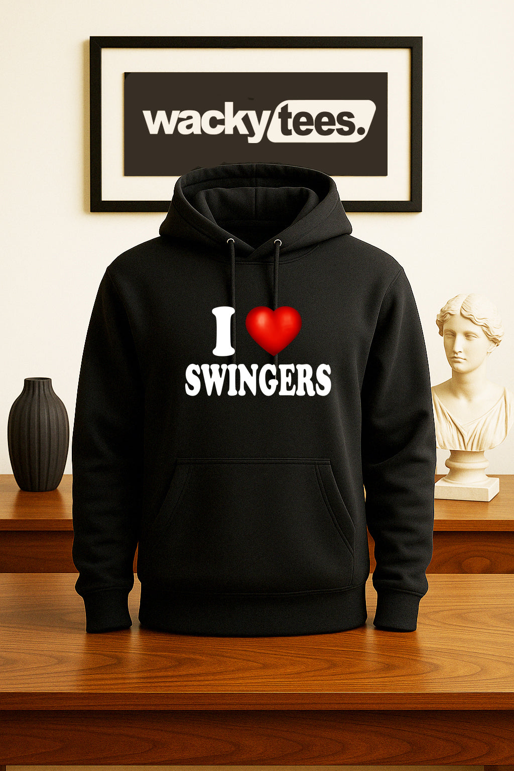 I Love Swingers I Heart Funny Adult Humor Graphic Tee Shirt